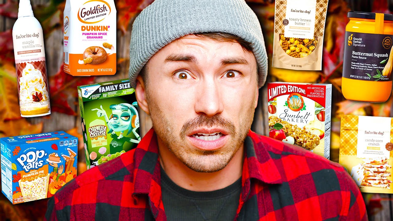 We Tried EVERY Holiday Fall Flavor We Could Find - Taste Test