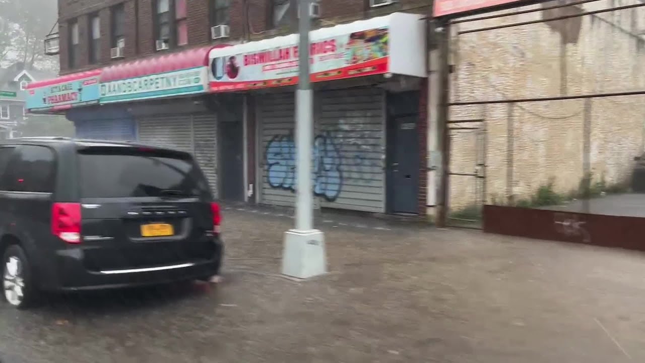 Weather Watch: Brooklyn Streets turned to rivers in huge rain storm