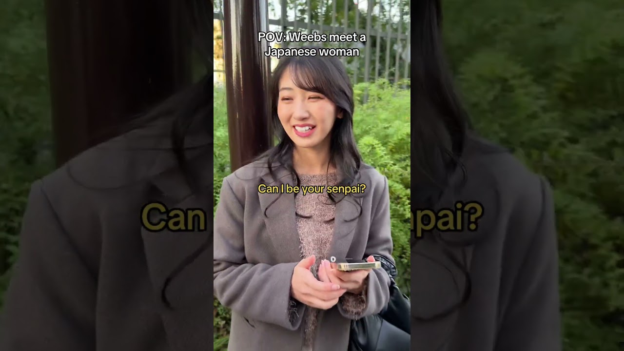 weebs meet a Japanese woman 😳