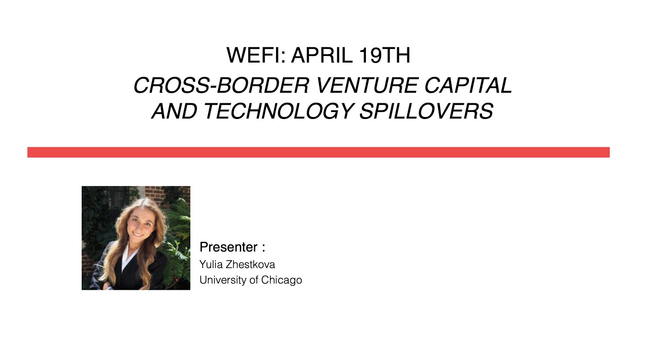 WEFI Workshop (Apr 19, 2021): Fencing Off Silicon Valley