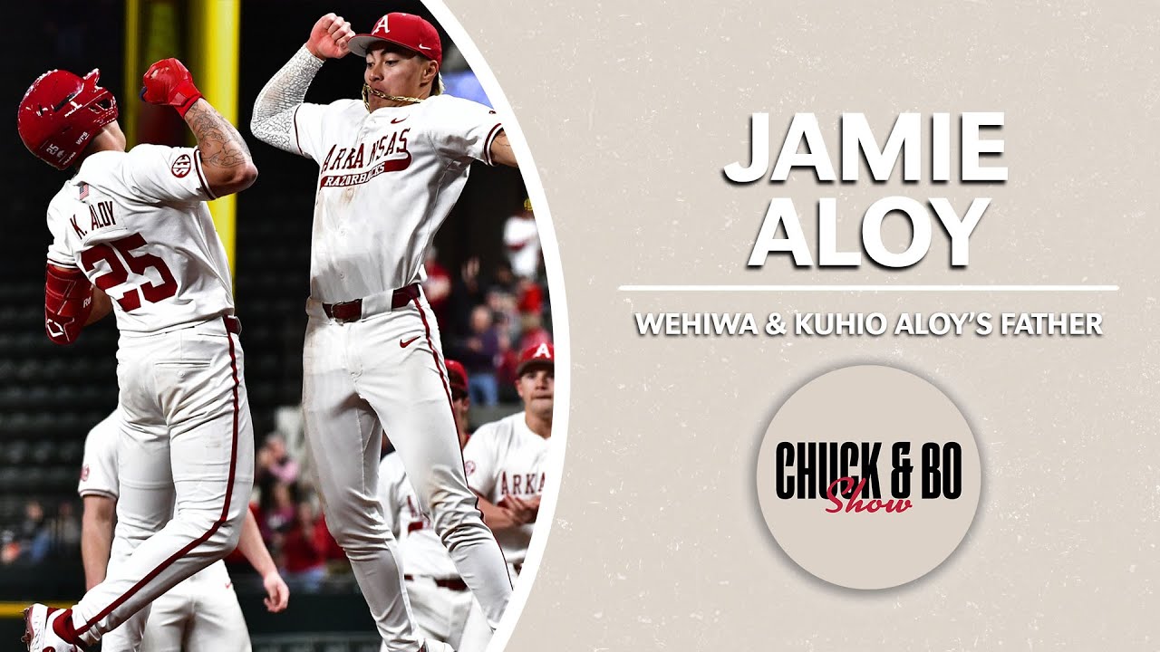 Wehiwa & Kuhio Aloy's Father Jamie Talks All Things Omaha & Razorback Baseball | Full Interview
