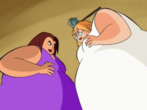 Weight Gain - Hilda and Zelda (Sabrina's Secret Life S01E08)
