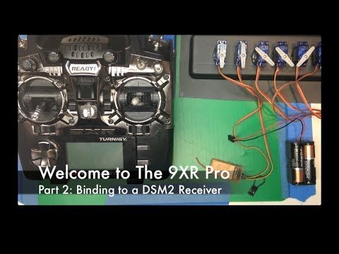 Welcome to the Turnigy 9XR Pro, Part 2: DSM2 Binding