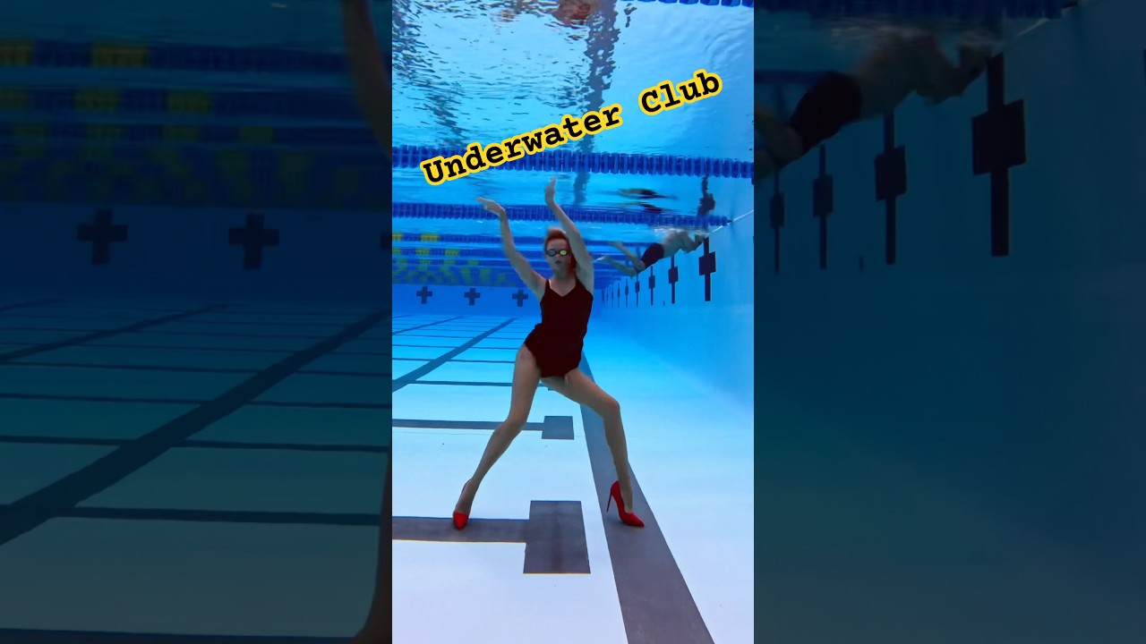 Welcome to Underwater Club 😎💦👠 #dance #underwater #pool #swimming