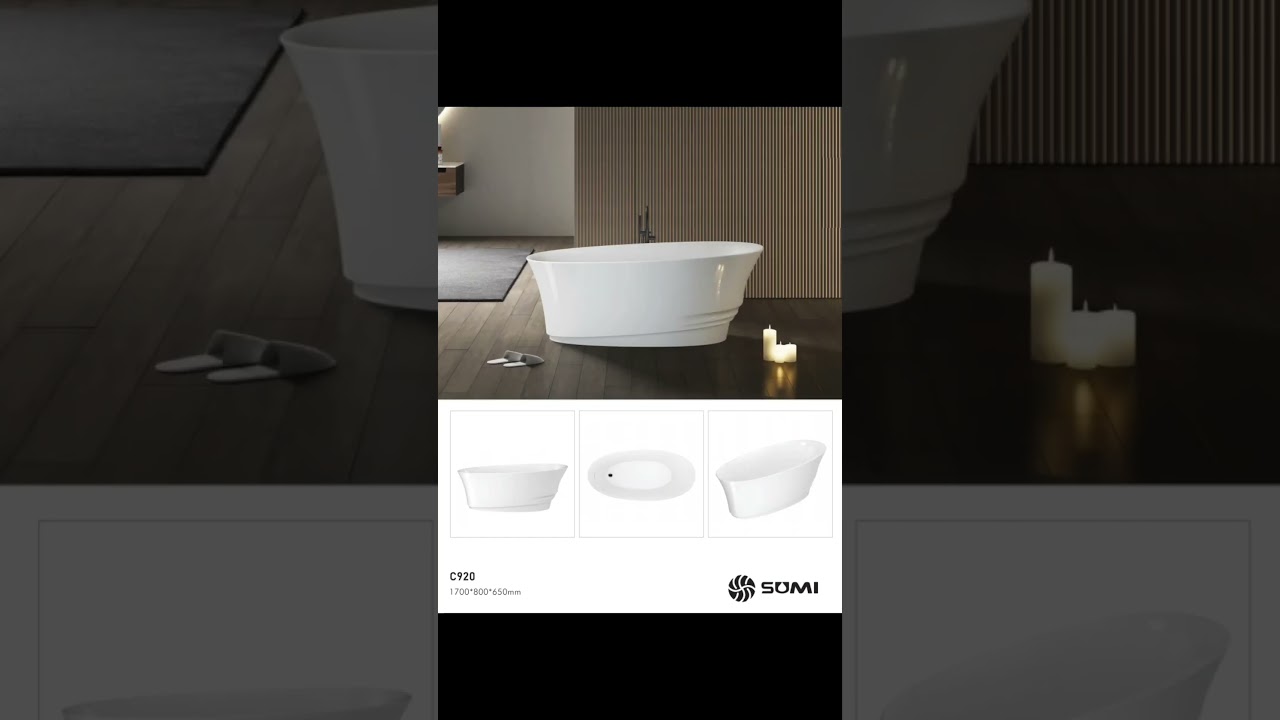 Wellness awaits in your SUMI Bathtub.