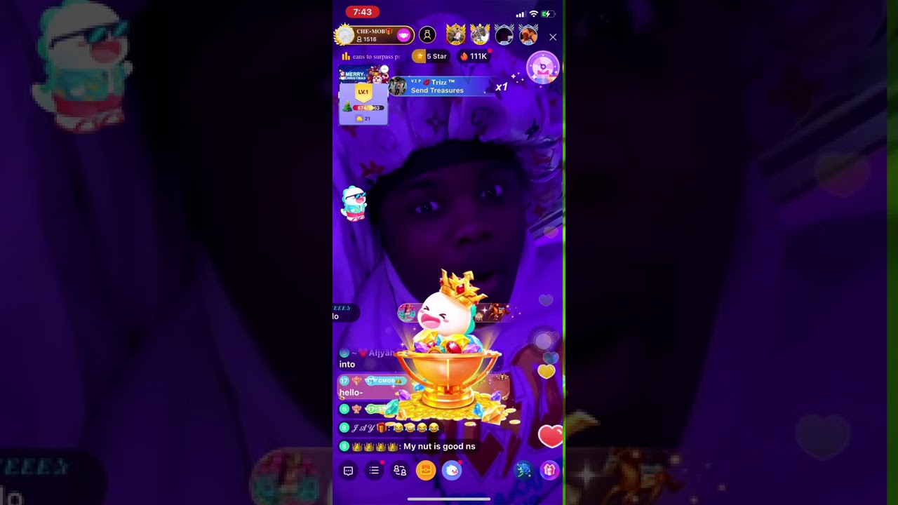 Weluvche on BIGO live talking to us 🚨🚨😂😂