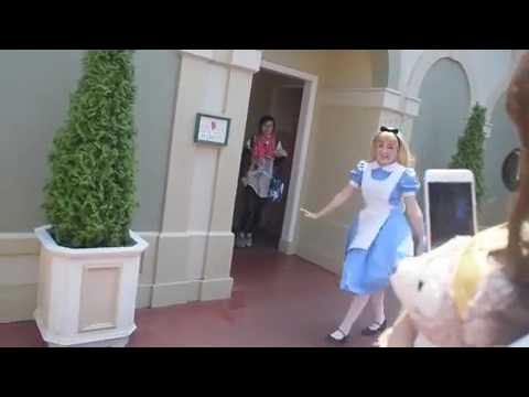 Wendy surprises Alice