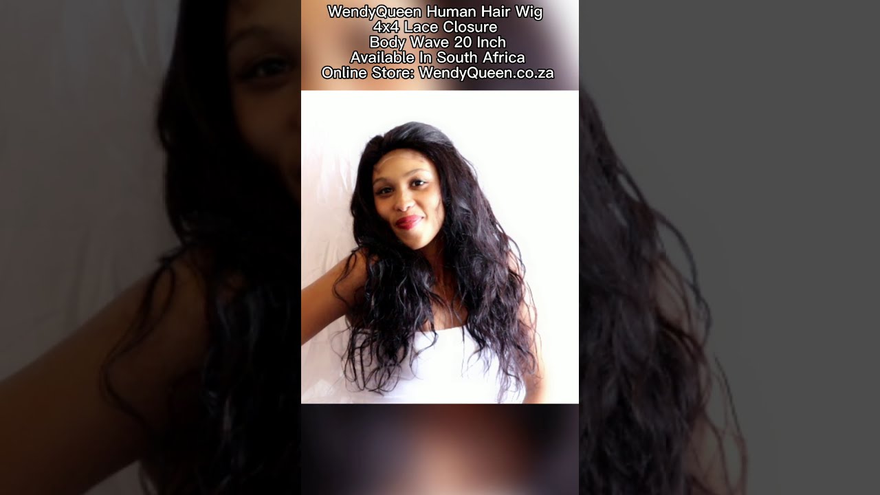 WendyQueen Human Hair Wig - 4x4 Lace Closure - Body Wave
