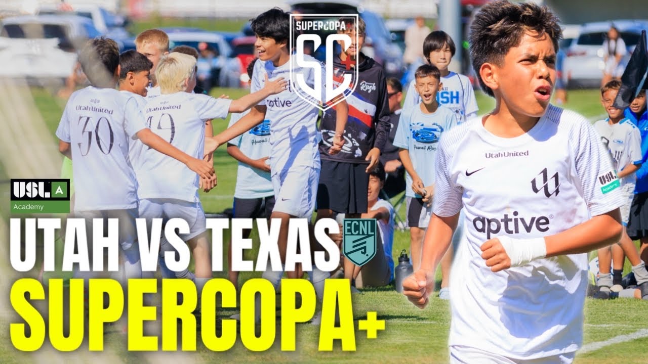 WE’RE BACK!!! NATIONAL SUPERCOPA+ EPISODE 1: U13 UTAH UNITED VS U13 DKSC ECNL