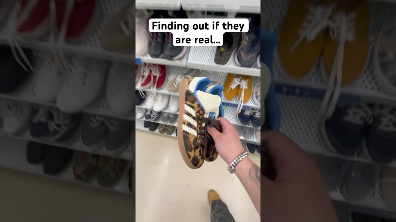 WERE THE $1,500 SHOES I THRIFTED REAL🫣 #sneaker #shoes