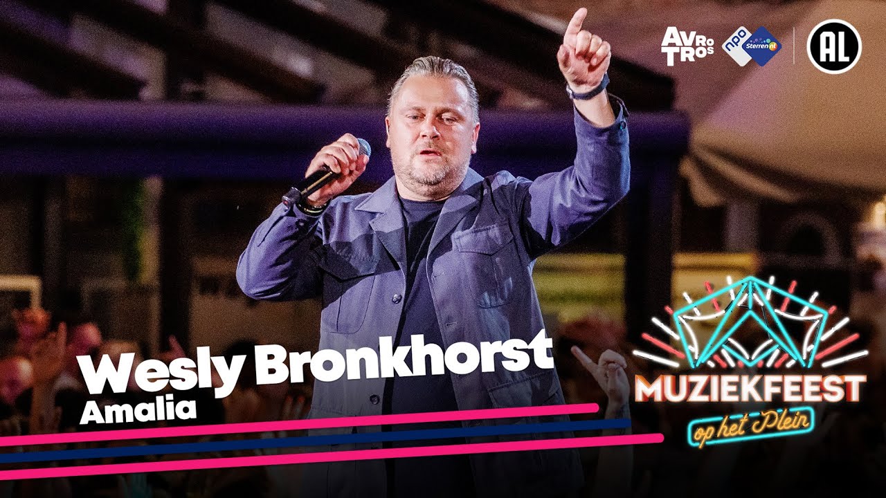 Wesly Bronkhorst - Amalia • Muziekfeest op het Plein 2023 // Sterren NL