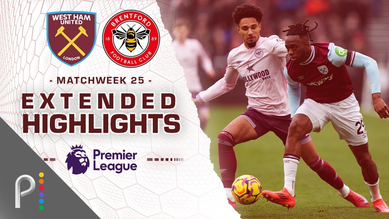 West Ham United v. Brentford | PREMIER LEAGUE HIGHLIGHTS | 2/15/2025 | NBC Sports