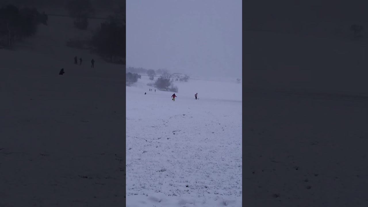 Westerwald Schnee  Almanya karlar altinda