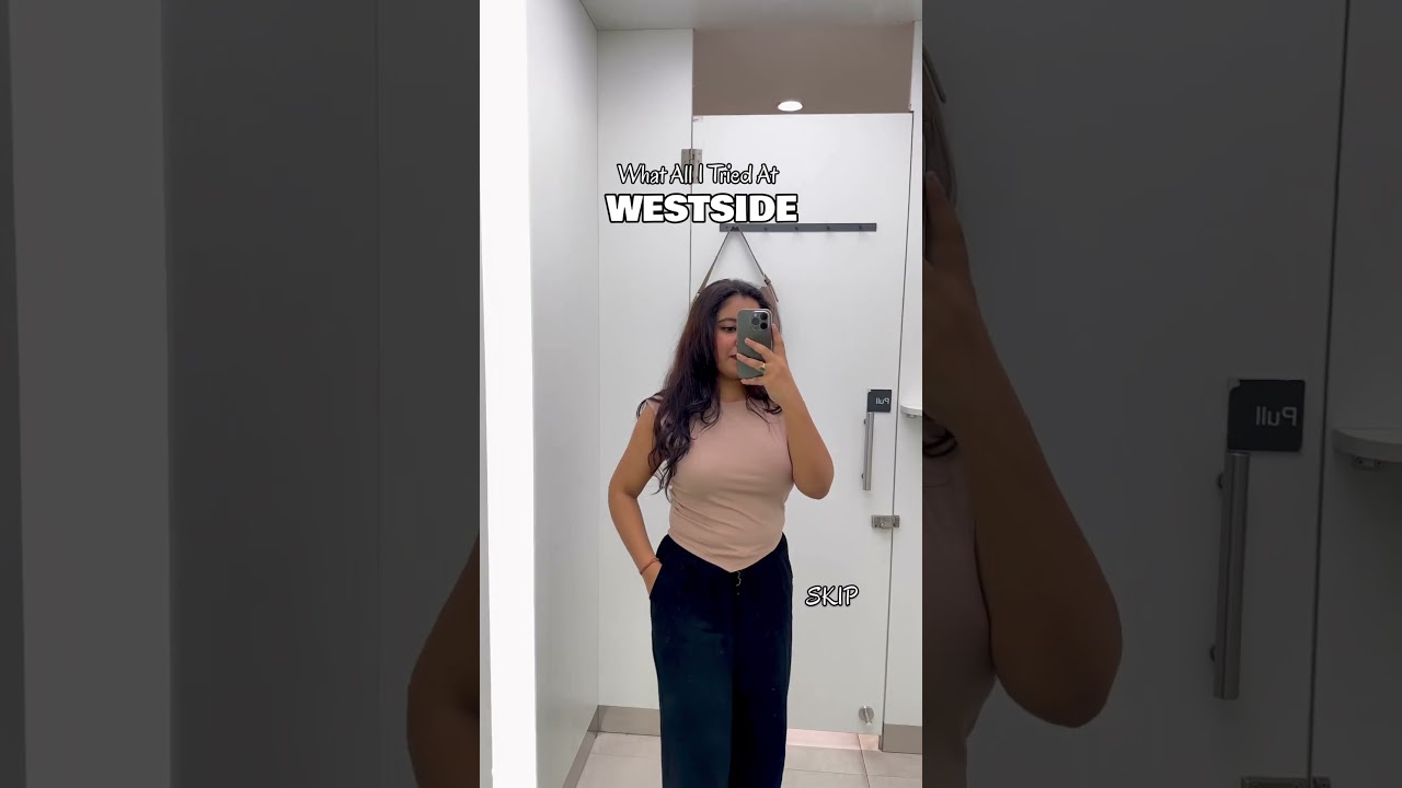 Westside Try-On Haul #youtube #haul #haulvideo #westside #summer #fashion #shorts