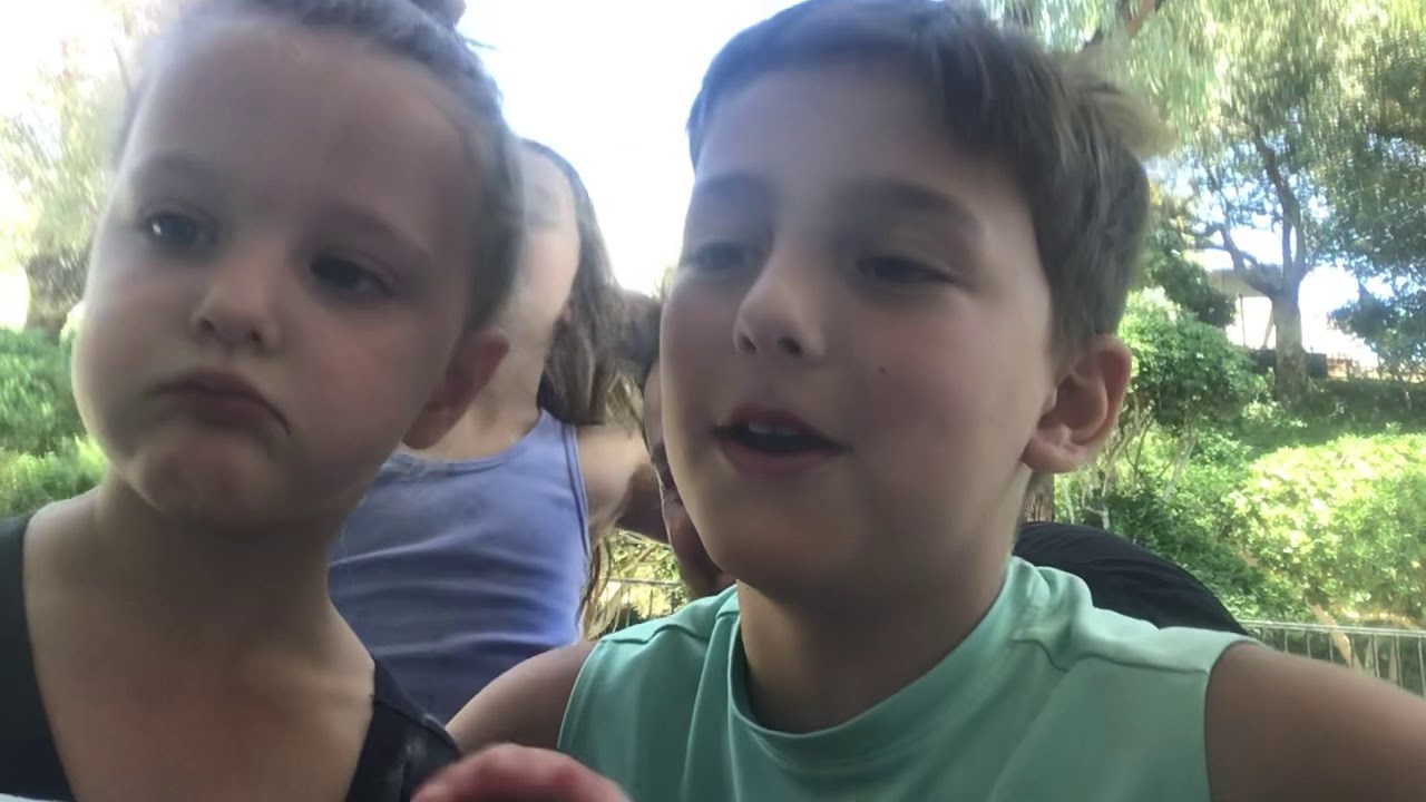 Wet water challenge with my other sister