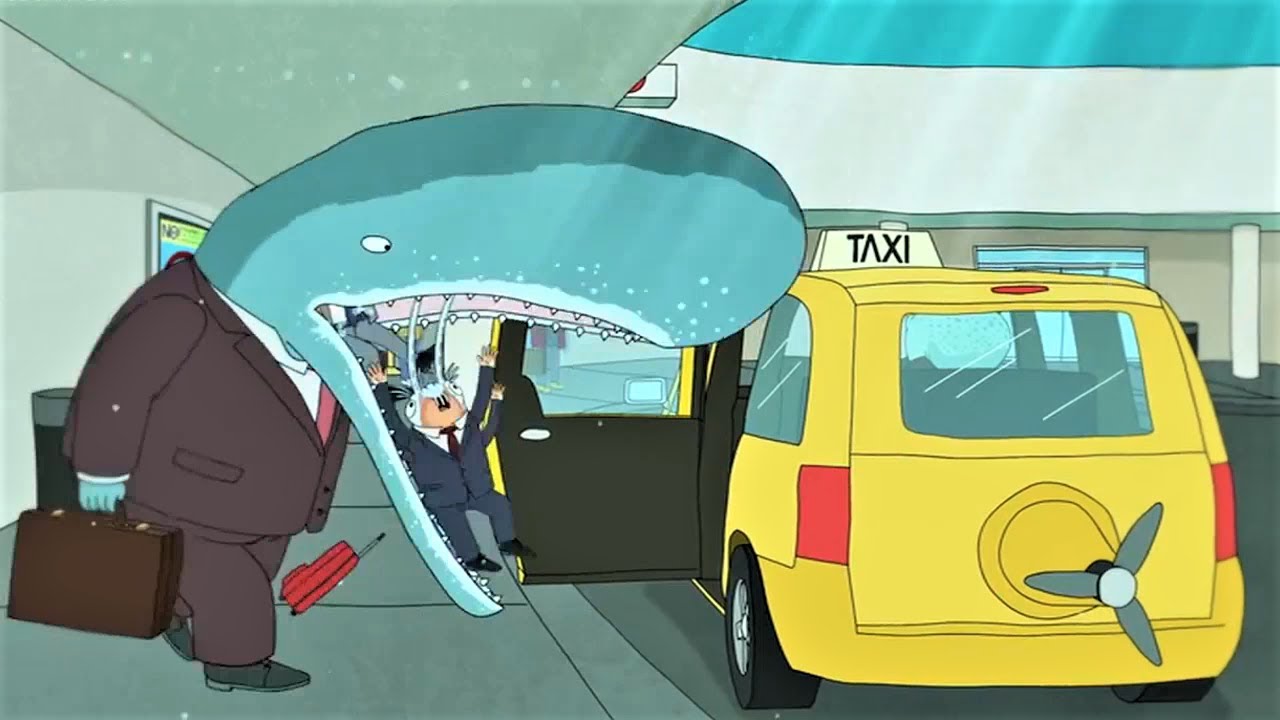Whale eats plankton (BJH S03E04)