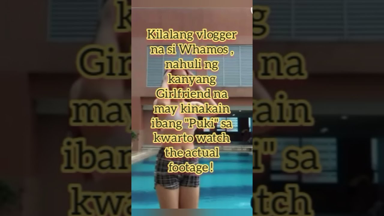 Whamos nahuli sa akto ng gf nya na si Antonette na may kinakain 