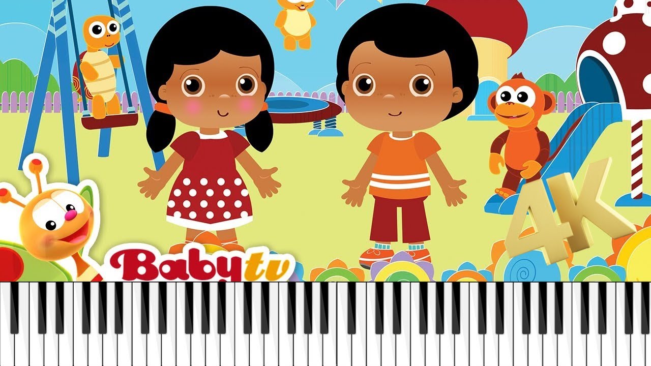 What A Wonderful Day Lunchtime BabyTV Sheet Music 4K Tutorial