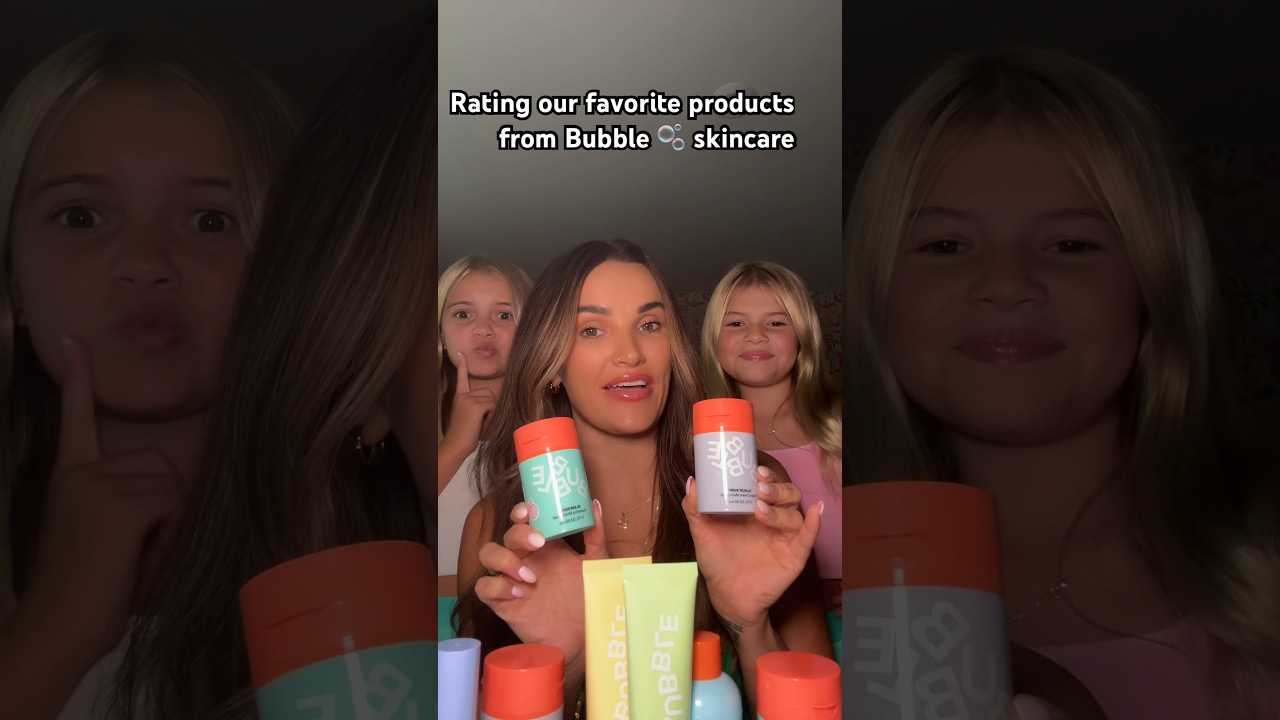What are your favorite Bubble skincare products?!! 🤔 #momlife #shorts #skincare #ulta