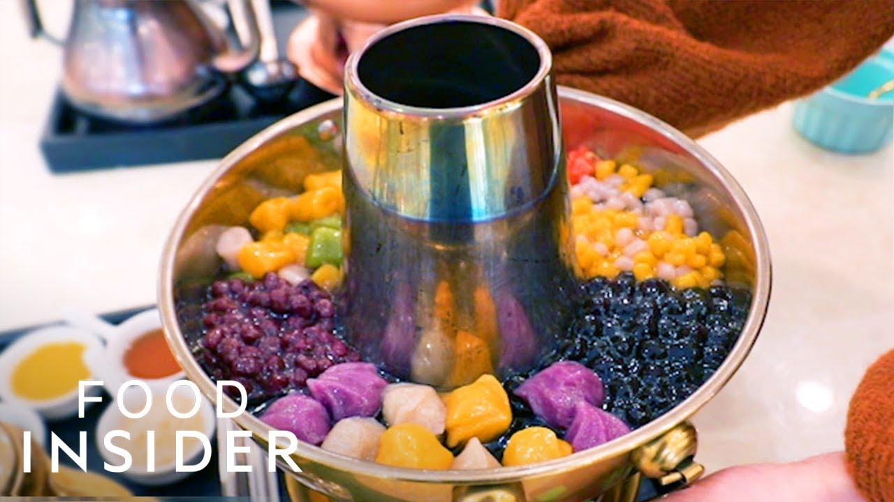 What Bubble-Tea Hot Pot Tastes Like | What’s It Taste Like