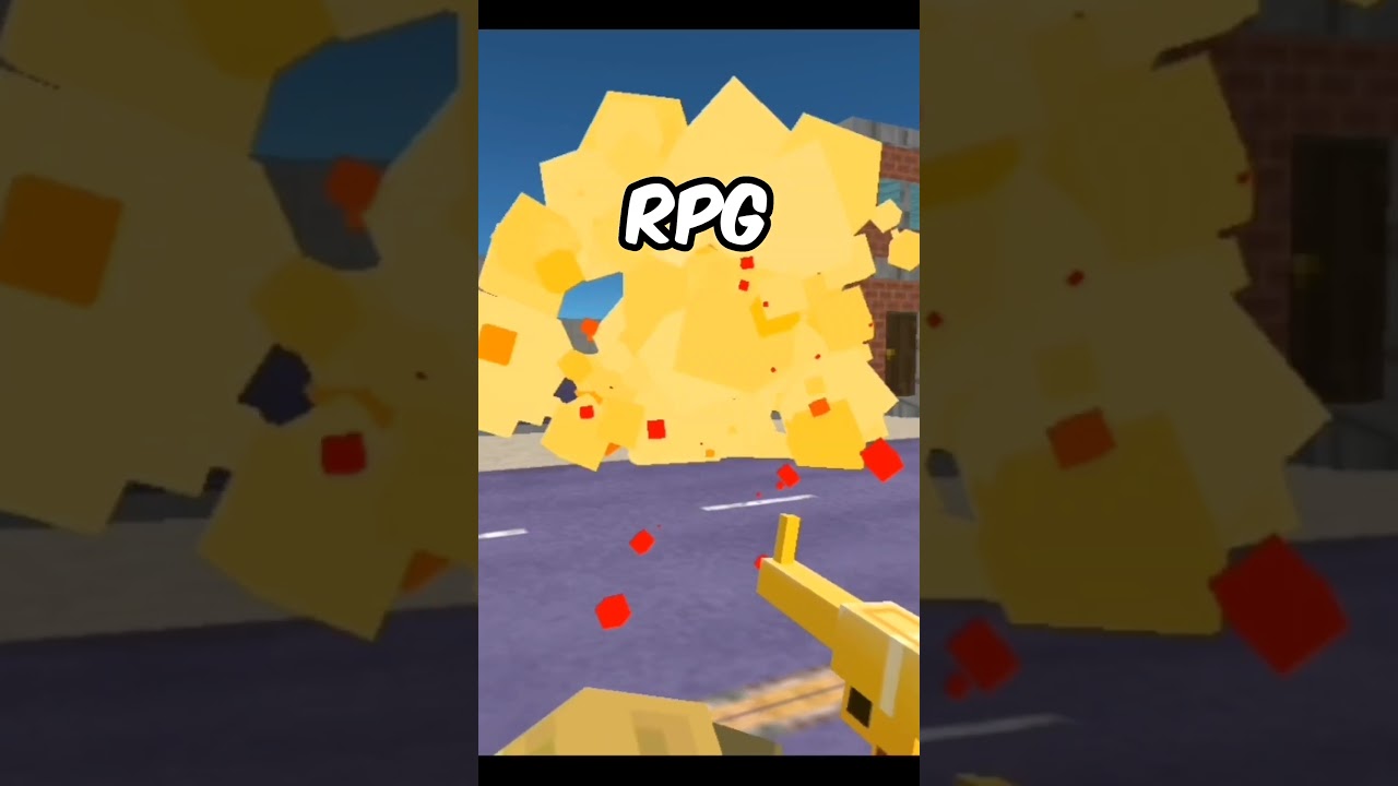 What can a shield do in Simple Sandbox 2? #ssb2 #roblox #simplesandbox2 #minecraft #chickengun