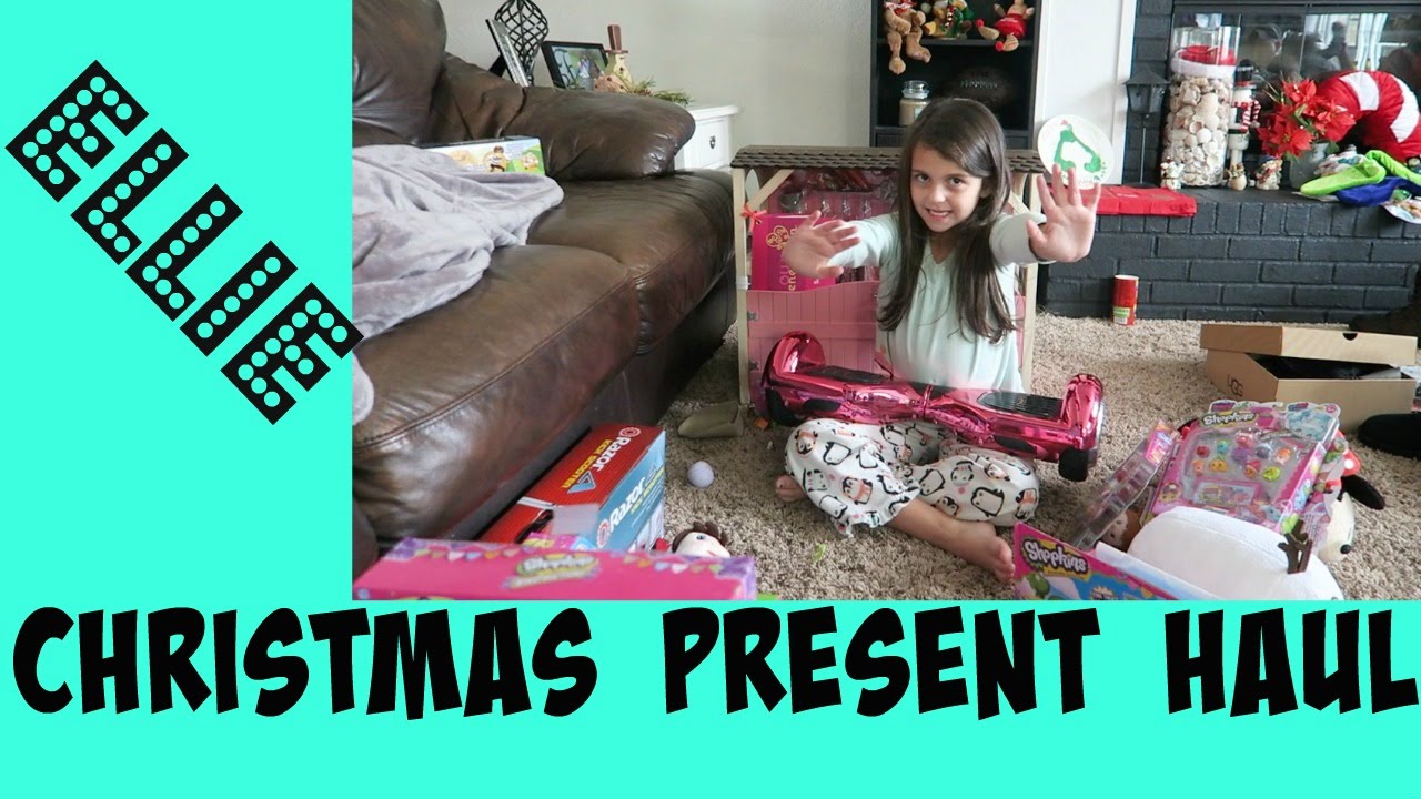 😜WHAT DID ELLIE GET FOR CHRISTMAS?? 😜 ELLIE'S HAUL IS AMAZING!!