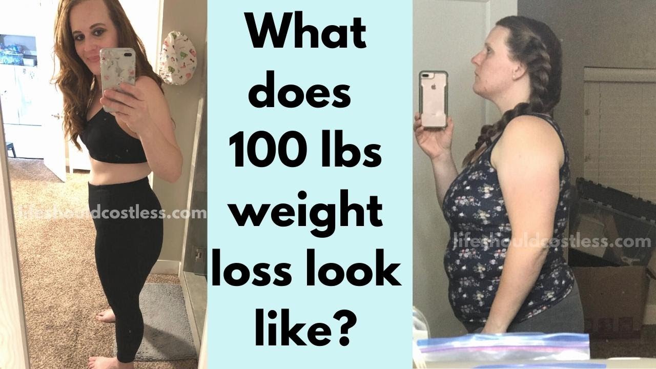 What does 100 Pound Weight Loss look like on a woman? (with before & after pictures)
