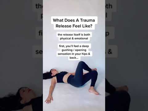 What Does A Trauma Release Feel Like? #Shorts