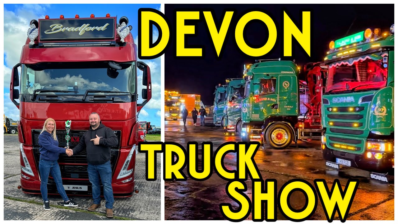 WHAT HAPPENED AT THE DEVON TRUCK SHOW | FIRST TIME WITH MY NEW COMPANY