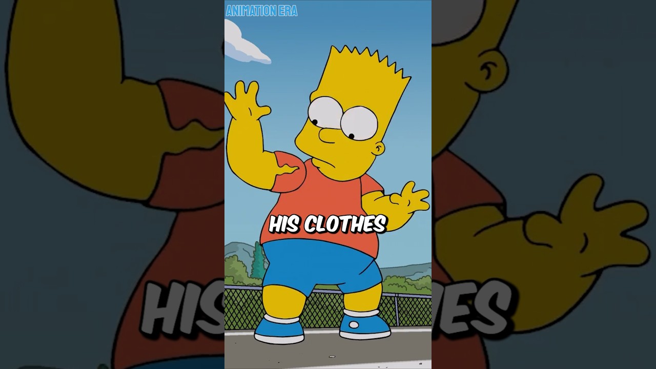What Happens When Bart & Lisa Gain Weight? #thesimpsons