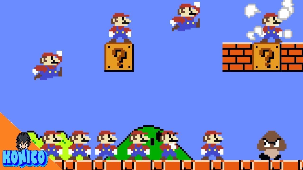What if Mario could use Shadow Clone Jutsu!?