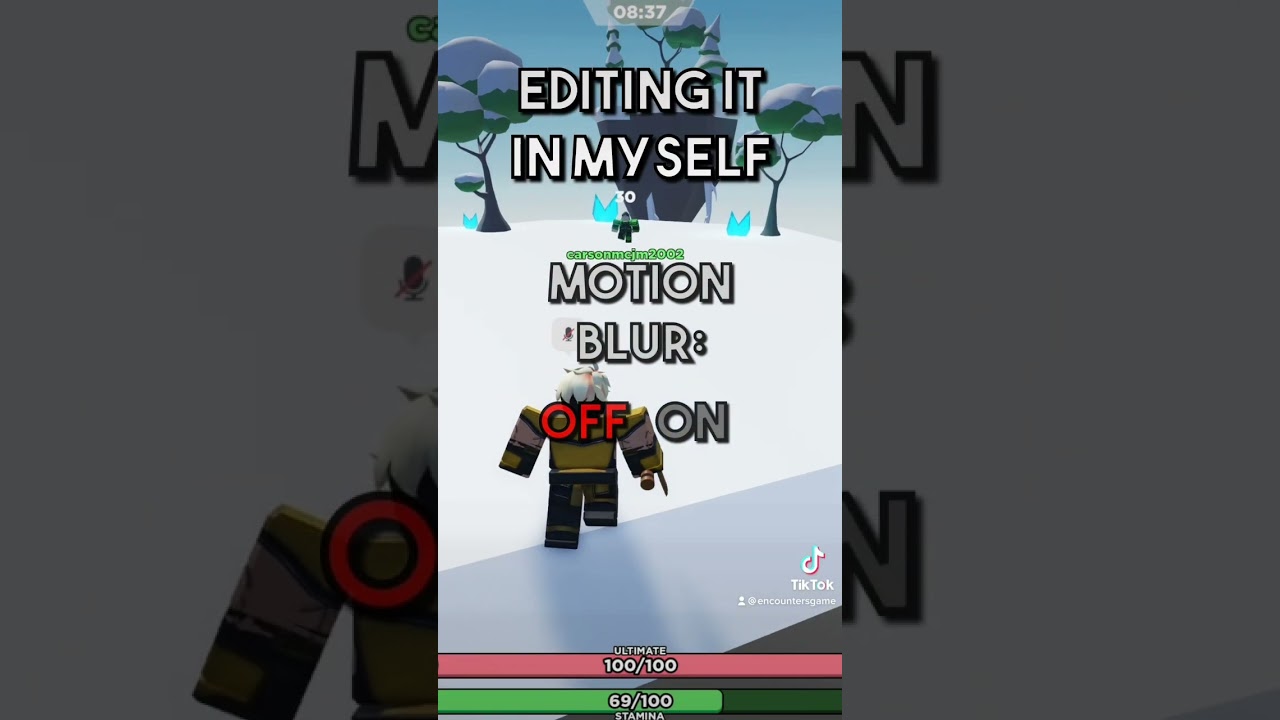 What if ROBLOX Had Motion Blur? 👀 #shorts #roblox