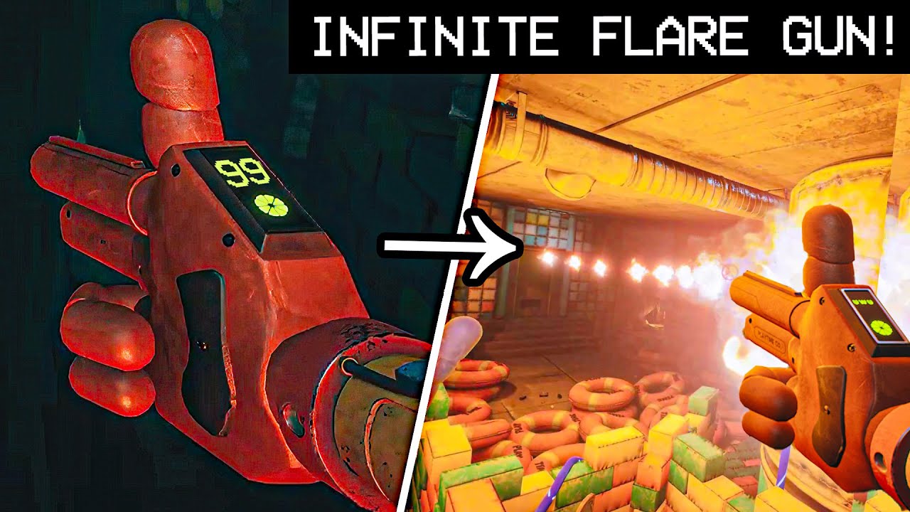 What if the FLARE had INFINITE AMMO? (Flare minigun) - Poppy Playtime [Chapter 3] Showcase