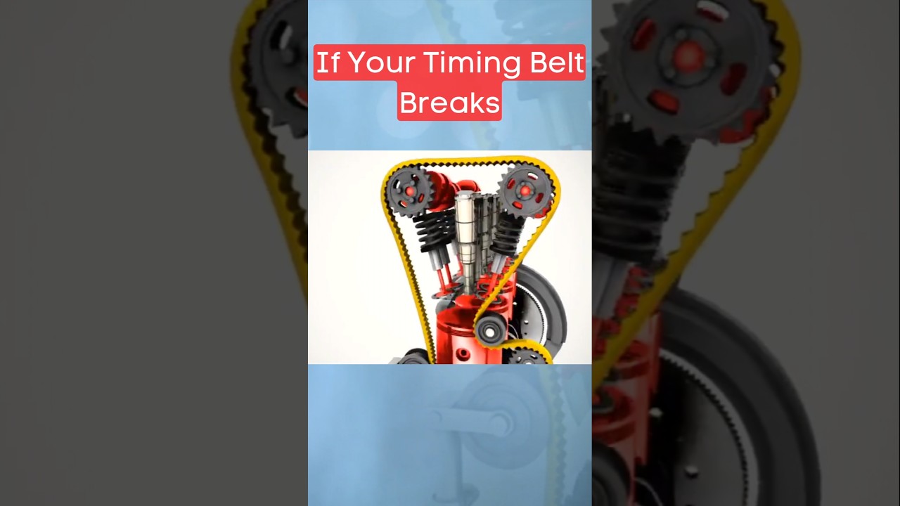What if Timing Belt Breaks? #carrepair #carmaintenance #mechanic