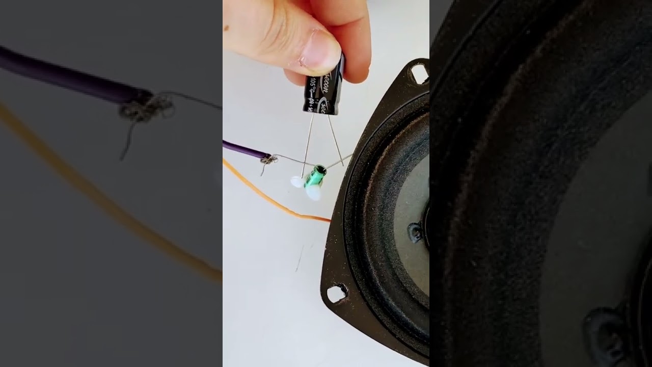What if we add 2200uF Capacitor in series with speaker !?