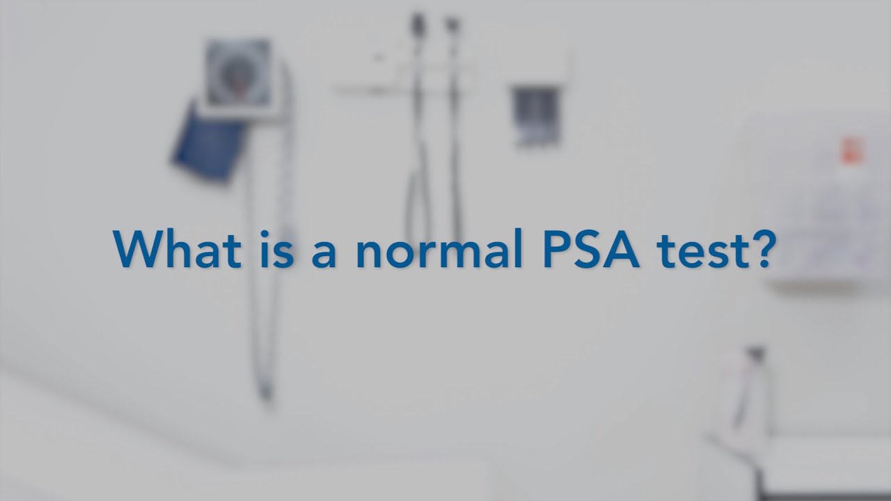 What is a Normal PSA Test?