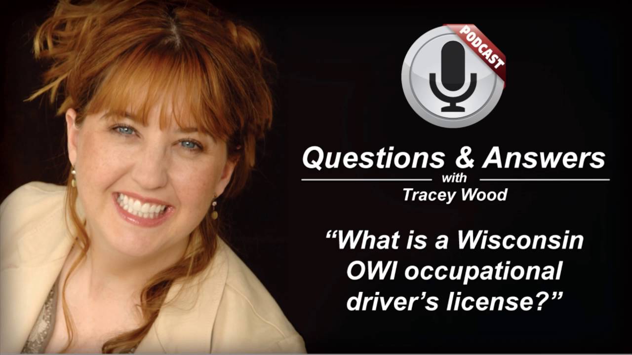What is a Wisconsin OWI occupational driver’s license?