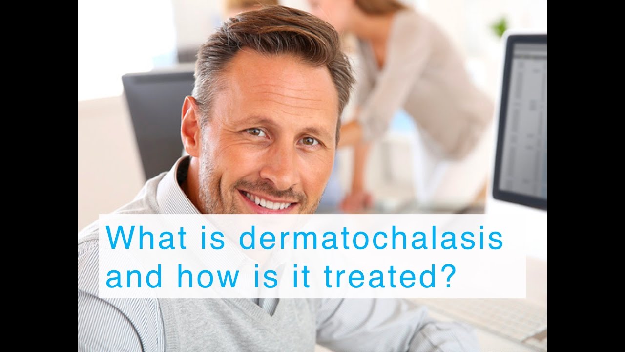 What is dermatochalasis and how is it treated?