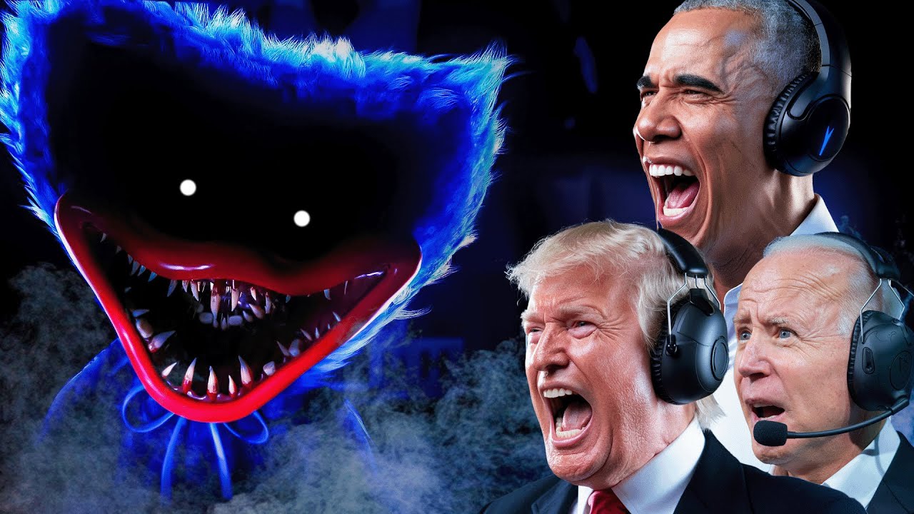 What is HAPPENING at this ABANDONED TOY FACTORY | US Presidents Play Poppy Playtime FULL SERIES