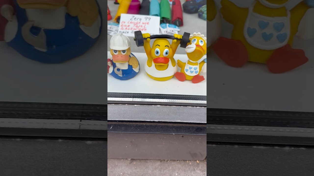 What is your favorite rubber ducky? Found these in Mainz Germany.