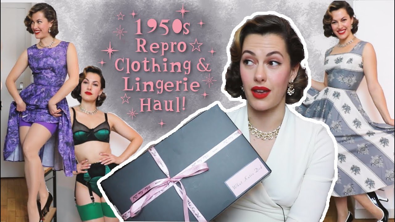 What Katie Did 1950s Style Haul & Try-On | VINTAGE TIPS & TRICKS