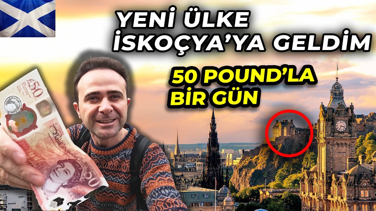 What Kind of Country is Scotland - What to Do with 50 Pounds in Edinburgh!!!