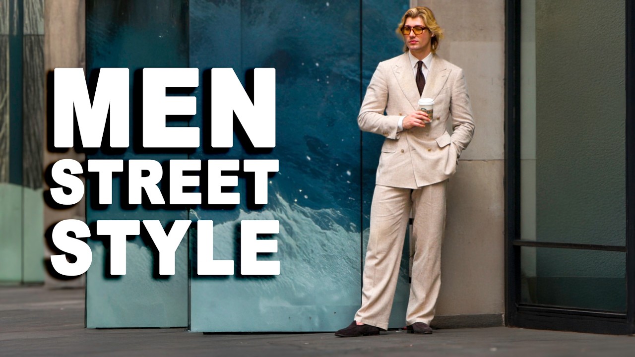 What Stylish Men Wear in London | Everyday Street Style 2025