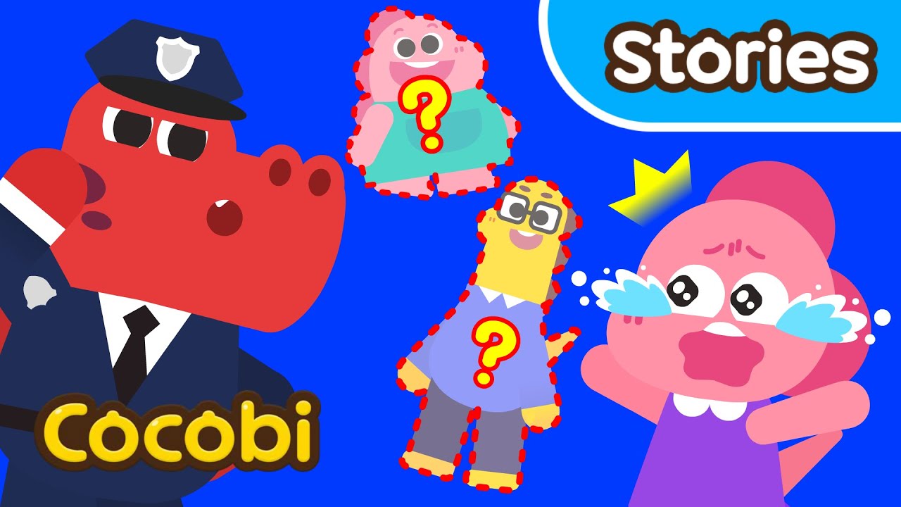 What To Do If You Get Lost in the Supermarket? | Learn Safety Rules | Cocobi Cartoon - Episode 3