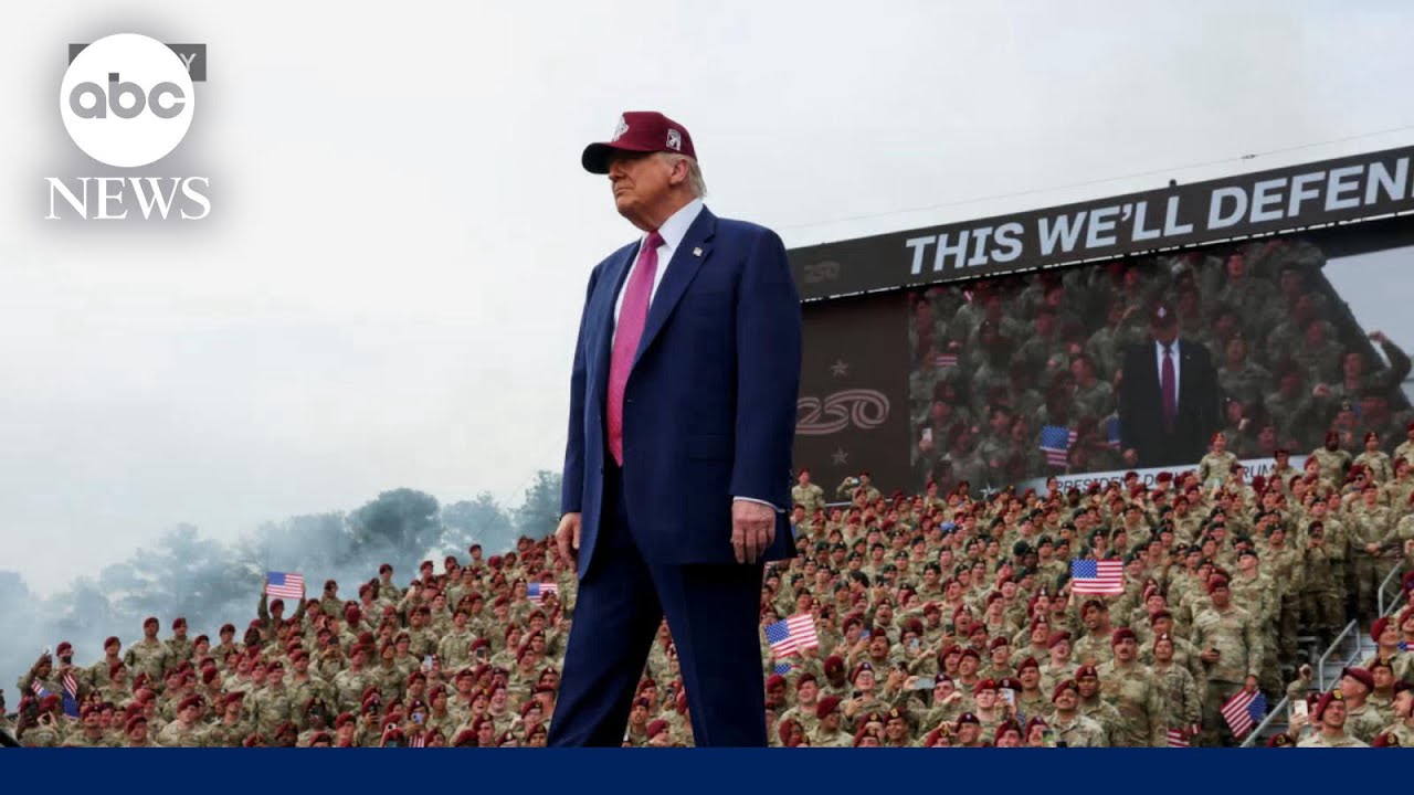 What to expect at Trump’s military parade in DC