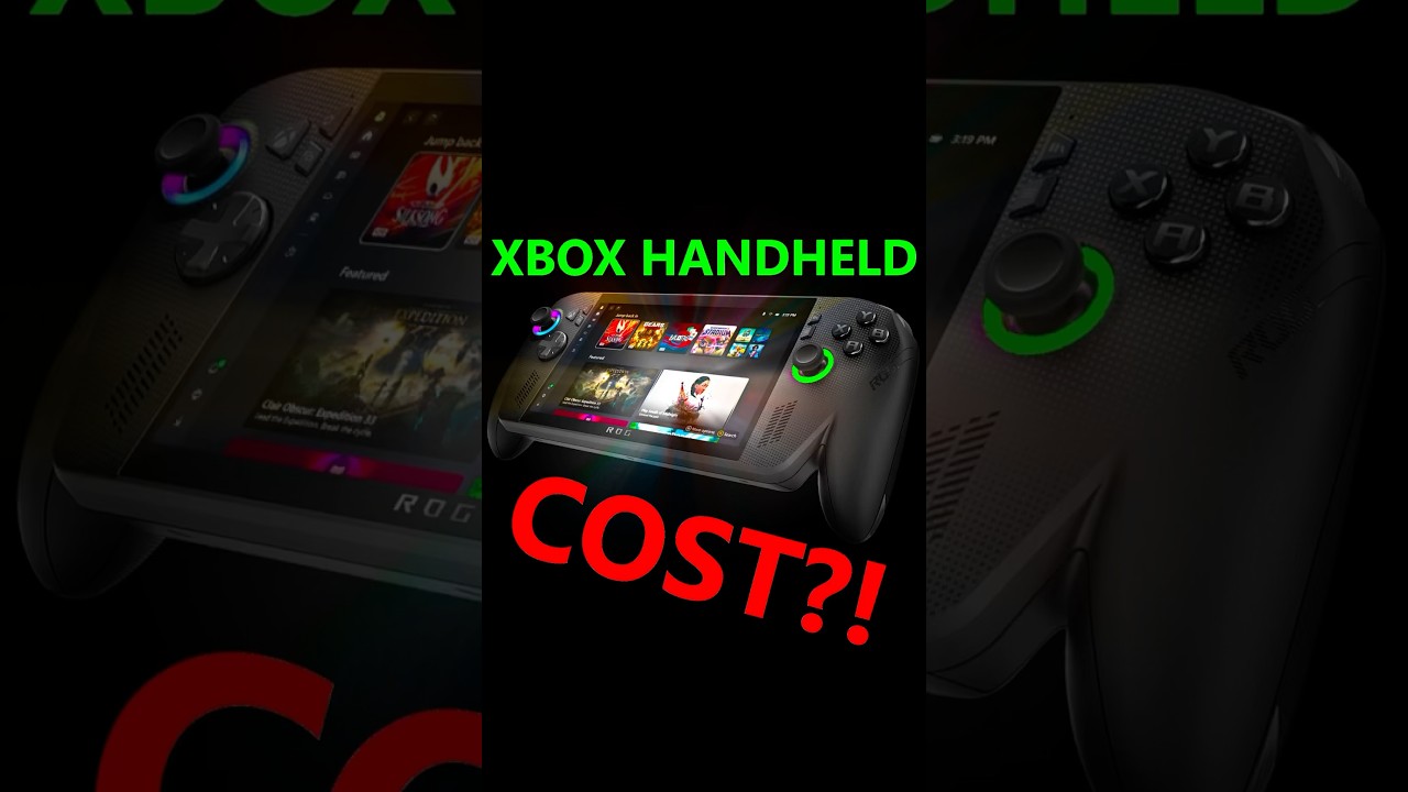 What will the ROG XBOX Ally X Handheld COST?!