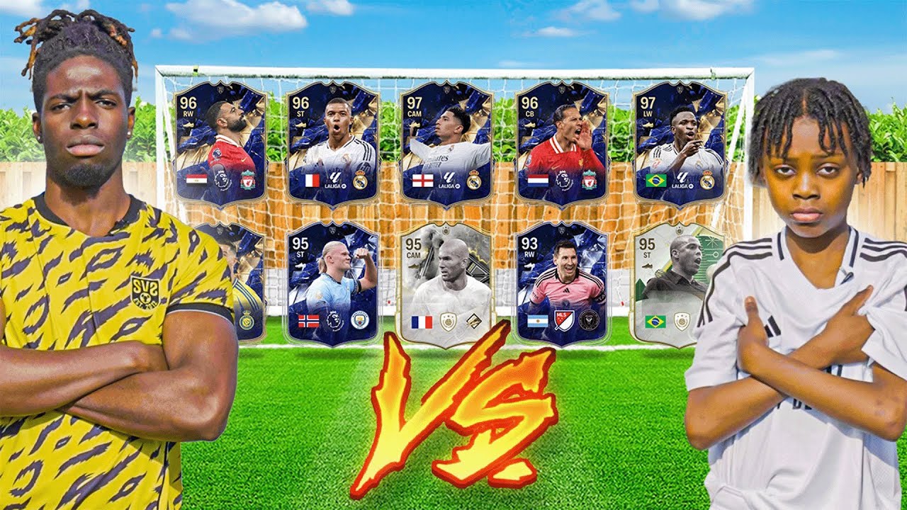 Whatever The Football Hits, You WIn VS Kid Vini Jr