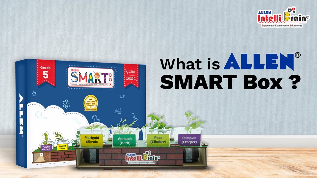 What's ALLEN SMART Box? | Best STEM-Based Educational Activity Boxes for Kids of Grades 1 to 8