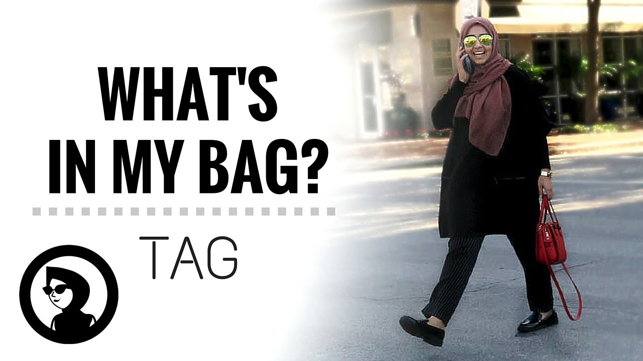 WHAT'S IN MY BAG TAG | MUSKA JAHAN