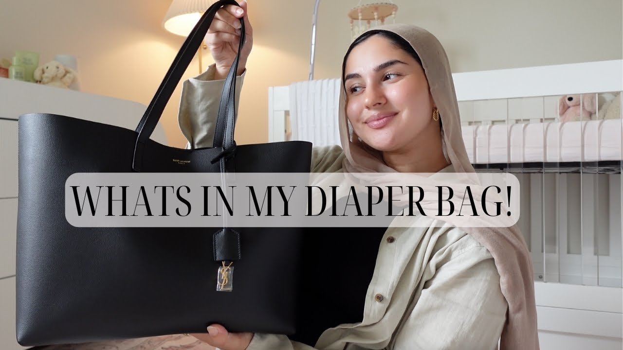 what's in my diaper bag as a first time mom!